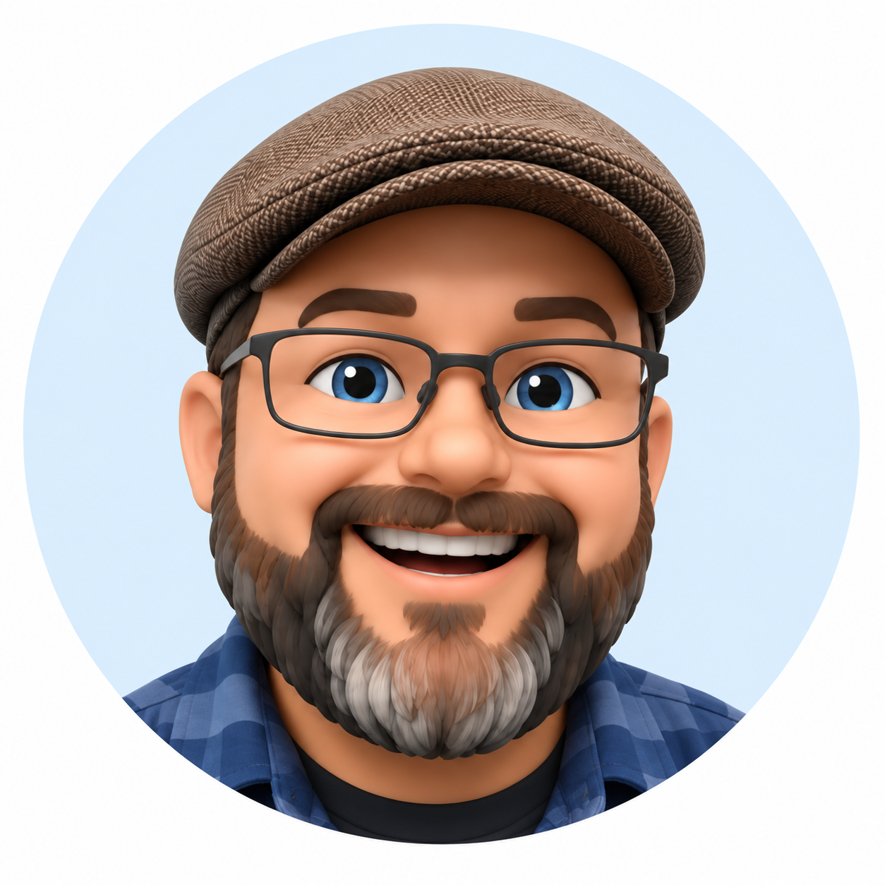 Illustrated portrait of Matthew Mott